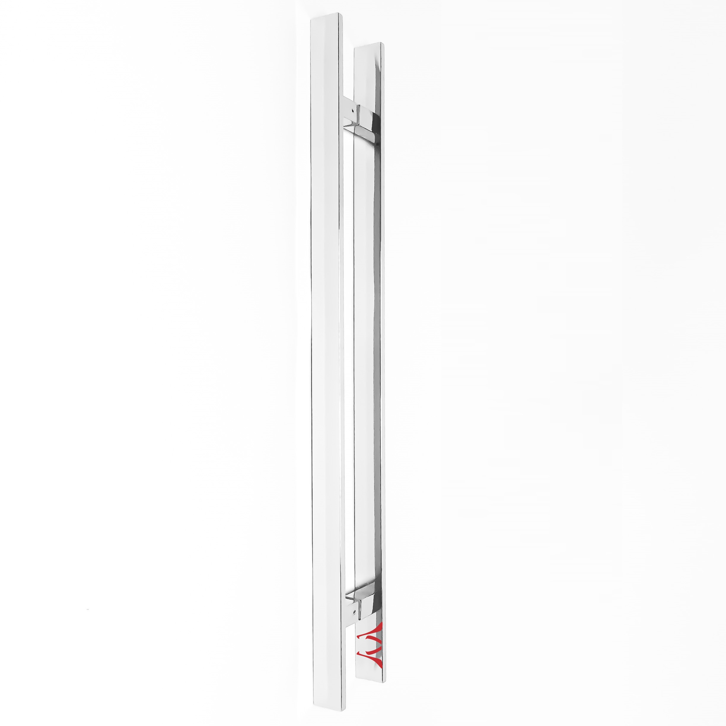 Puxador Inox Barra Chata 60x40 40mm Polido Para Portas - Funcionalidade e Versatilidade para seu Projeto - Imagem 4