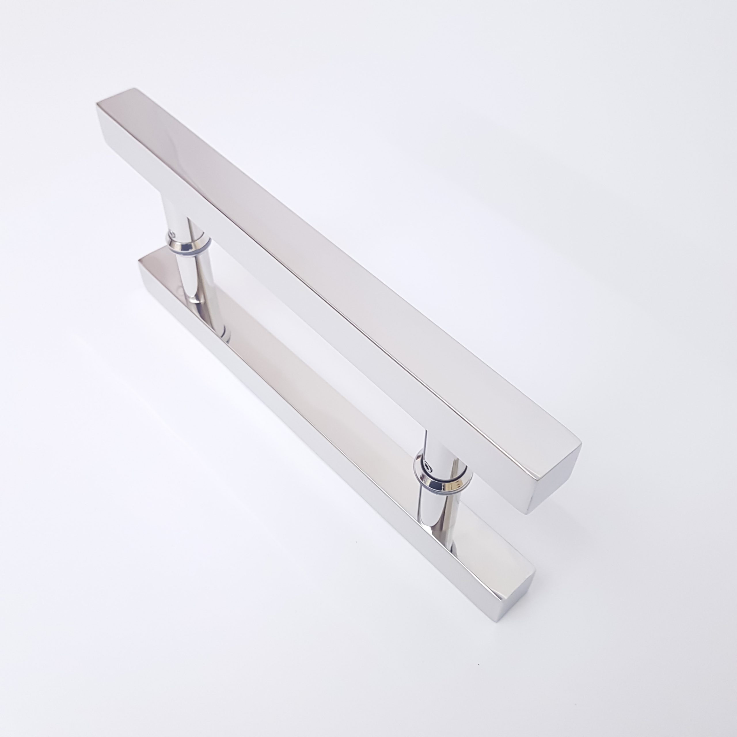 Puxador Quadrado Aço Inox 45cm Portas Madeira/vidro - Funcionalidade e Versatilidade para seu Projeto - Imagem 2