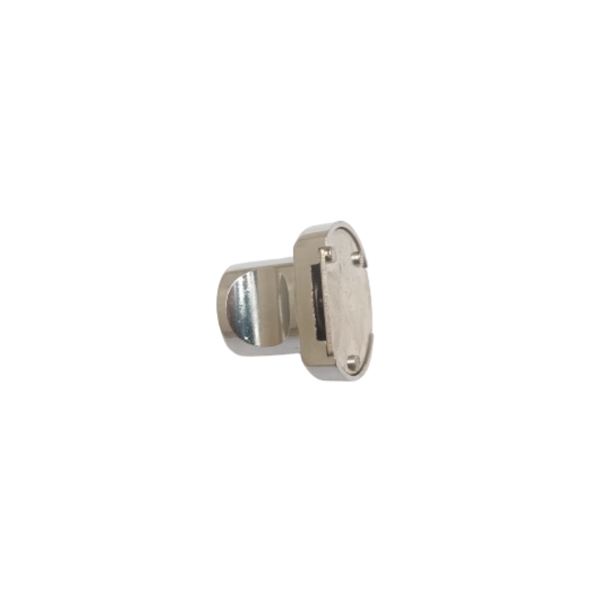 Fechadura Para Vitrine Cromada Trava Jacaré Correr 160mm - Imagem 3