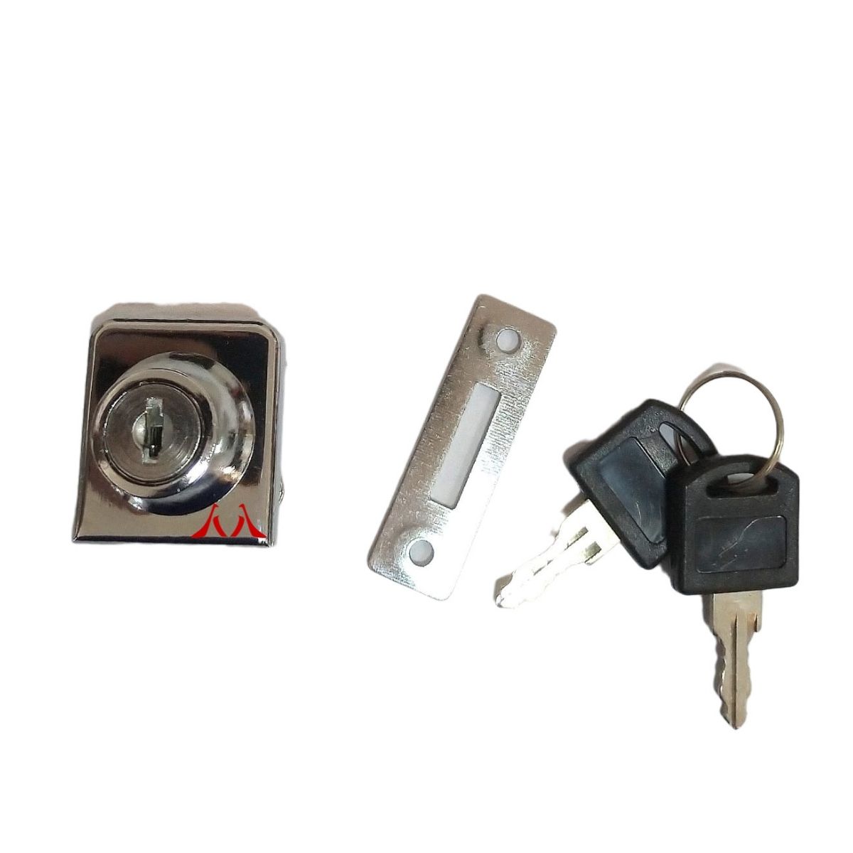 Fechadura Para Vitrine V/A Rack Ou Cristaleira - Imagem 5