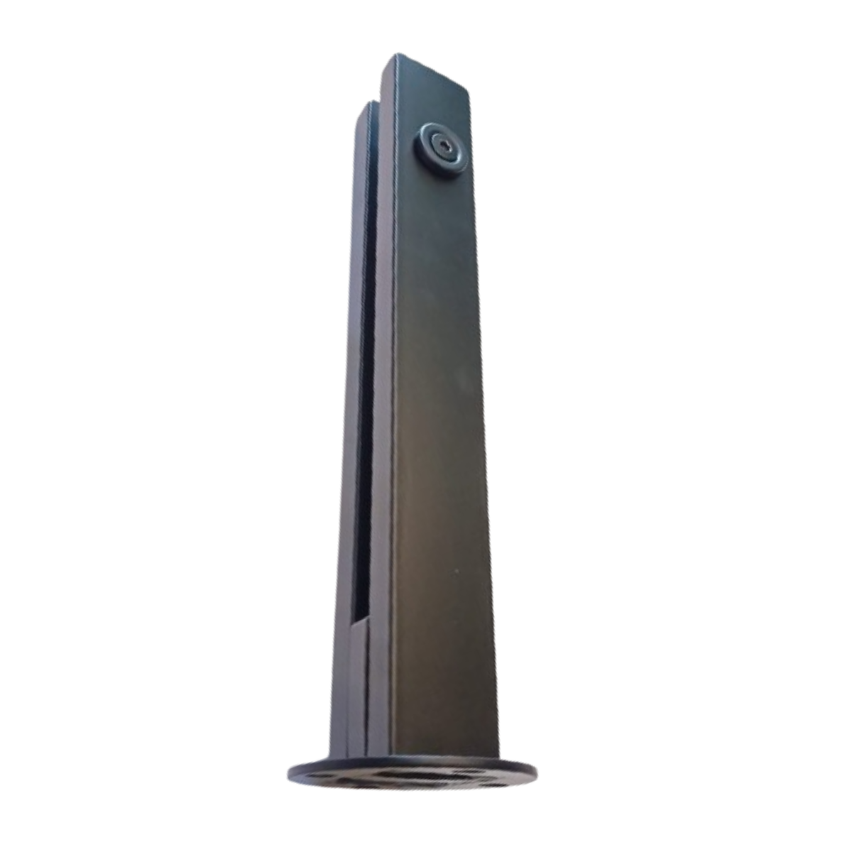 Coluna Torre 30cm Sacada/ Corrimão 1 Furo Inox Preta - Imagem 5