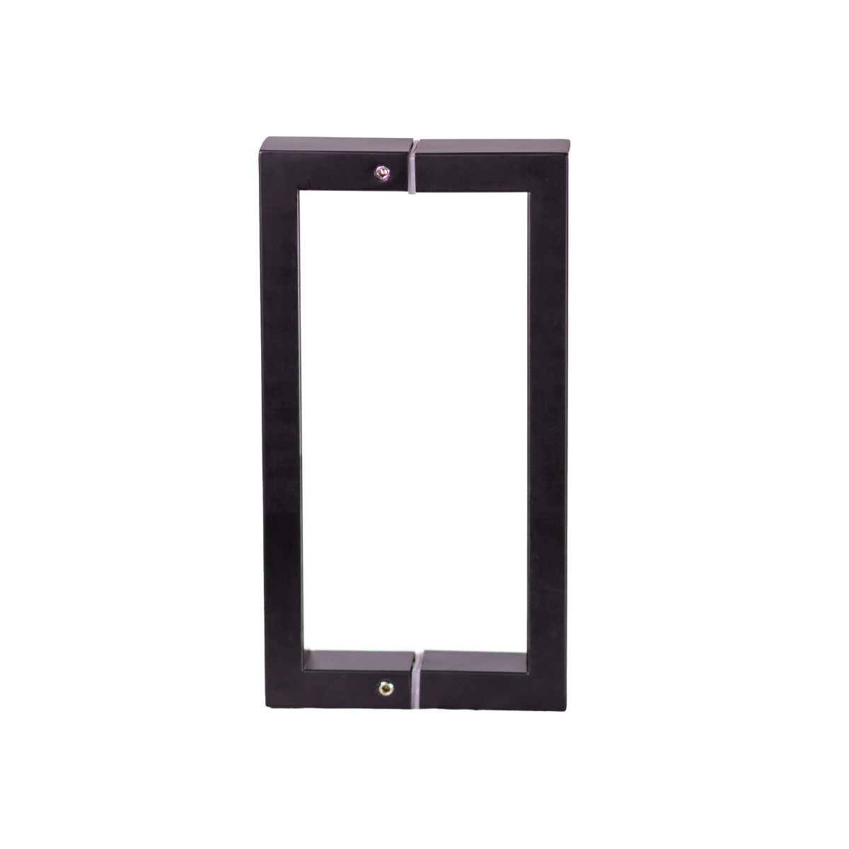 Puxador Inox Preto U 20 cm Para Portas Madeira/Vidro - Funcionalidade e Versatilidade para seu Projeto - Imagem 2